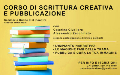 CORSO DI SCRITTURA CREATIVA E AUTOPUBBLICAZIONE | di Caterina Civallero